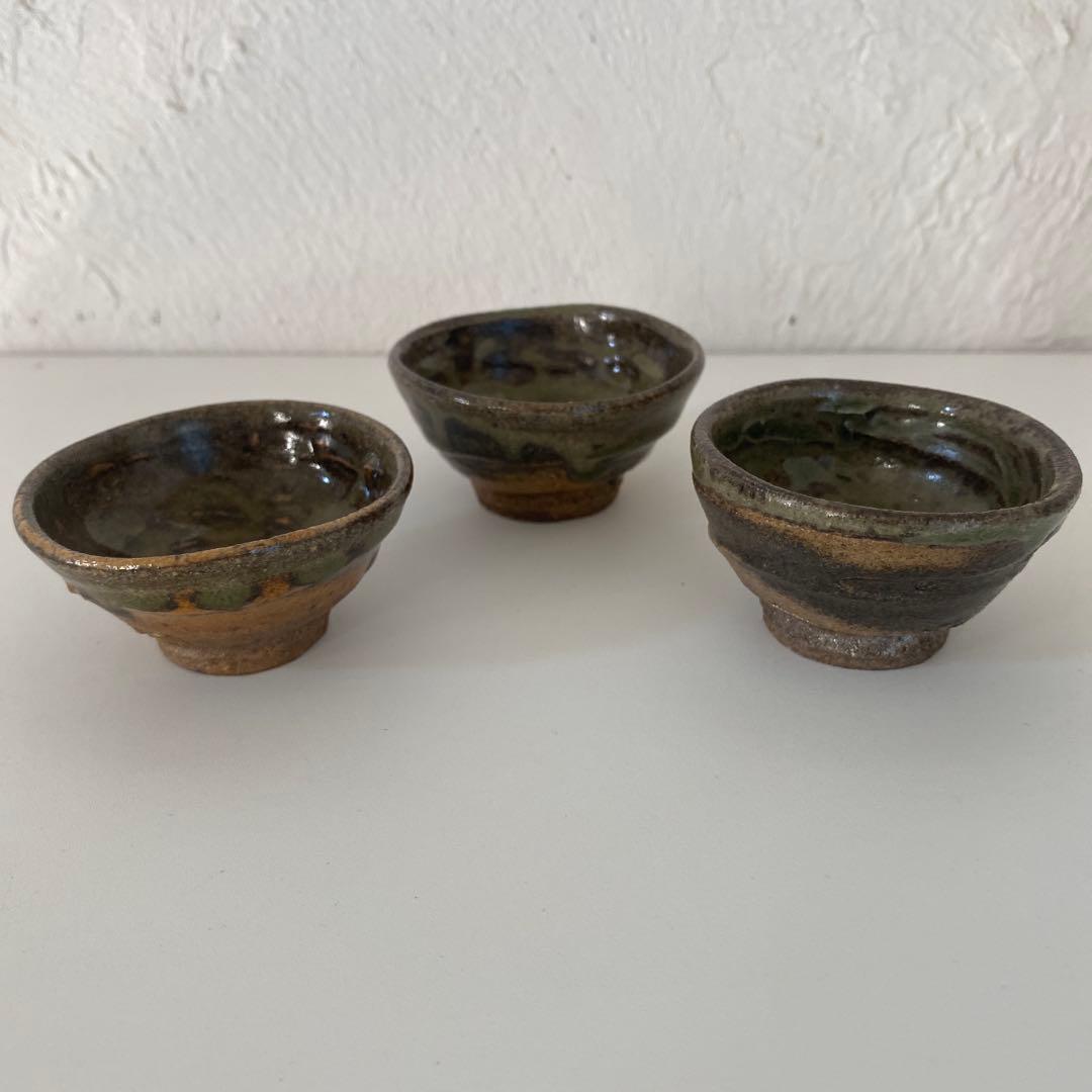 無名窯　福田忠夫　灰釉　酒器セット