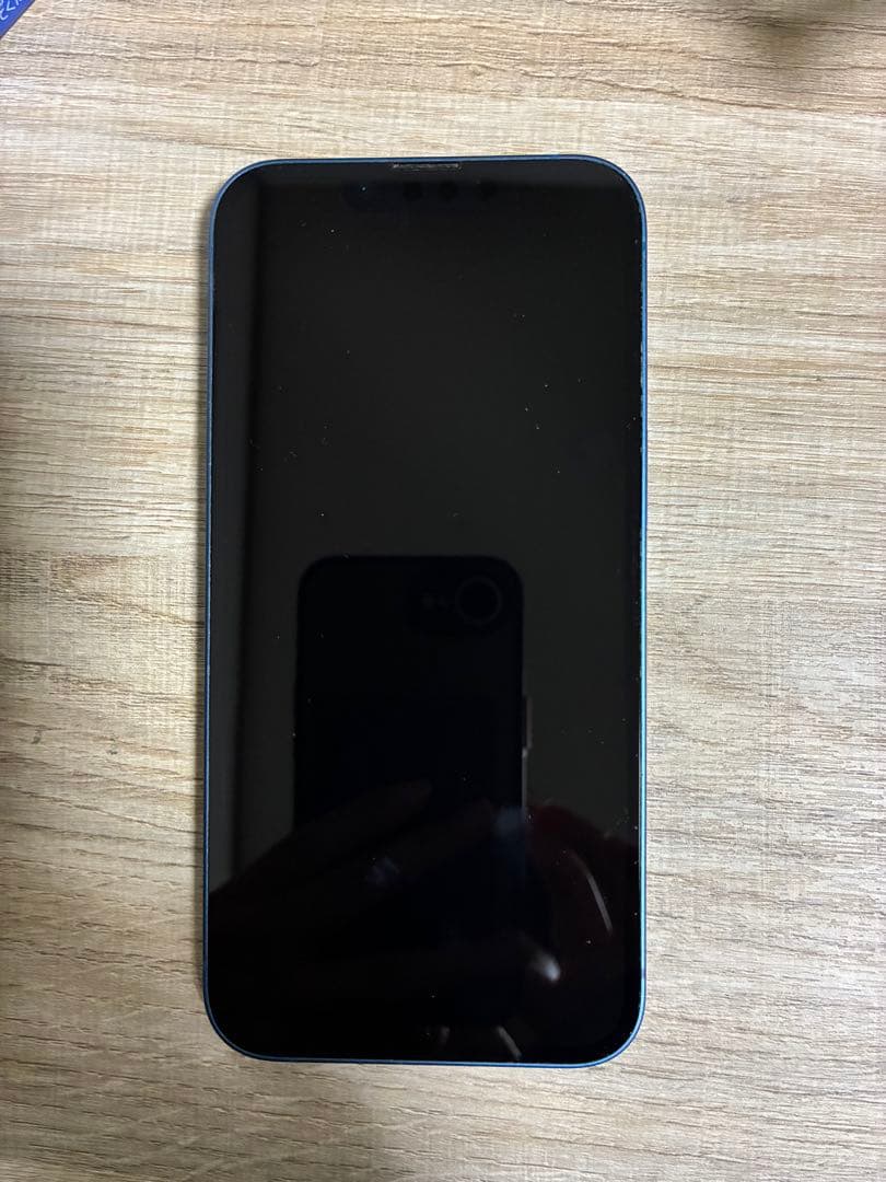 Apple iPhone 13 ブルー 本体　SIMロックなし　カバー付き