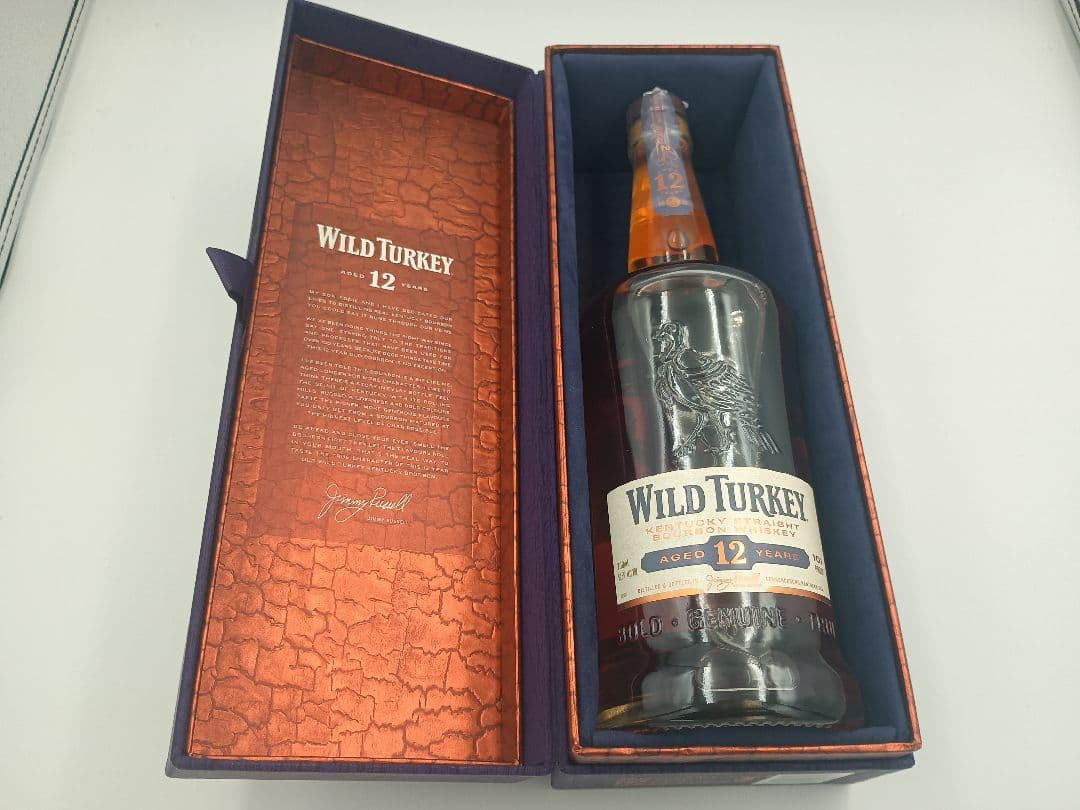 WILD TURKEY 12年 ギフトボックス入り 750ml　ワイルドターキー