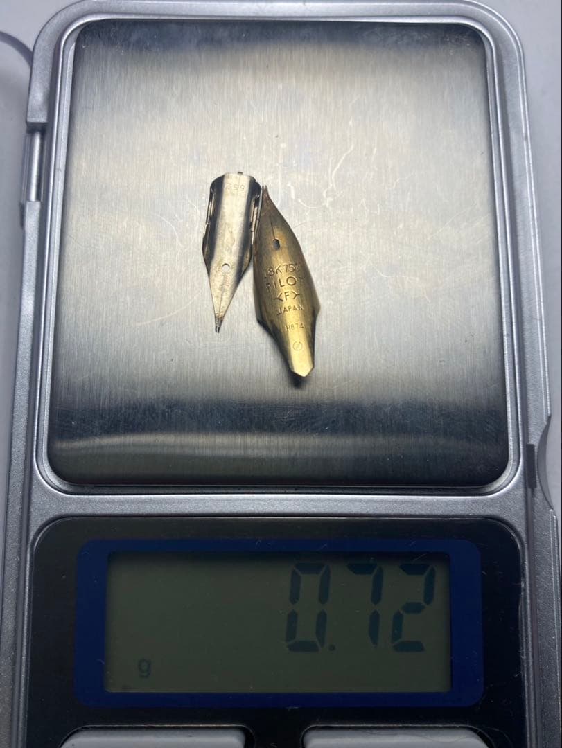 No. 196 金無垢18K 0.72g 14k 金 24K 純金
