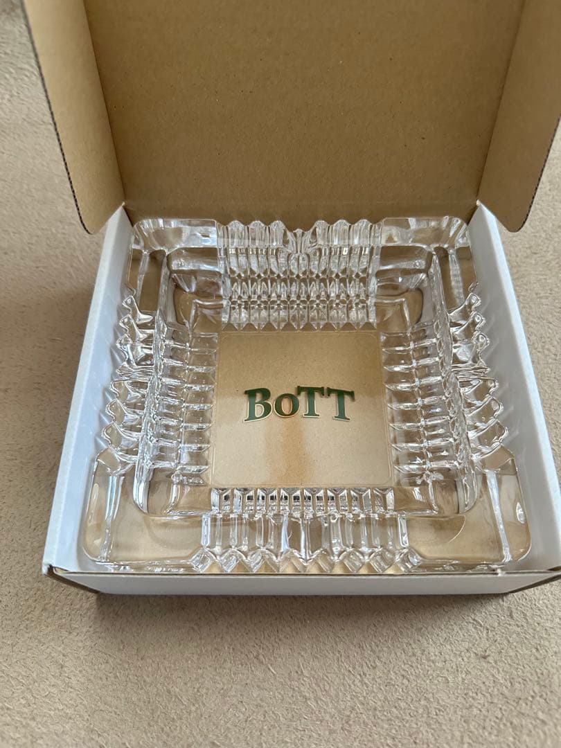 新品未使用　BoTT og logo ashtray 灰皿　ボット
