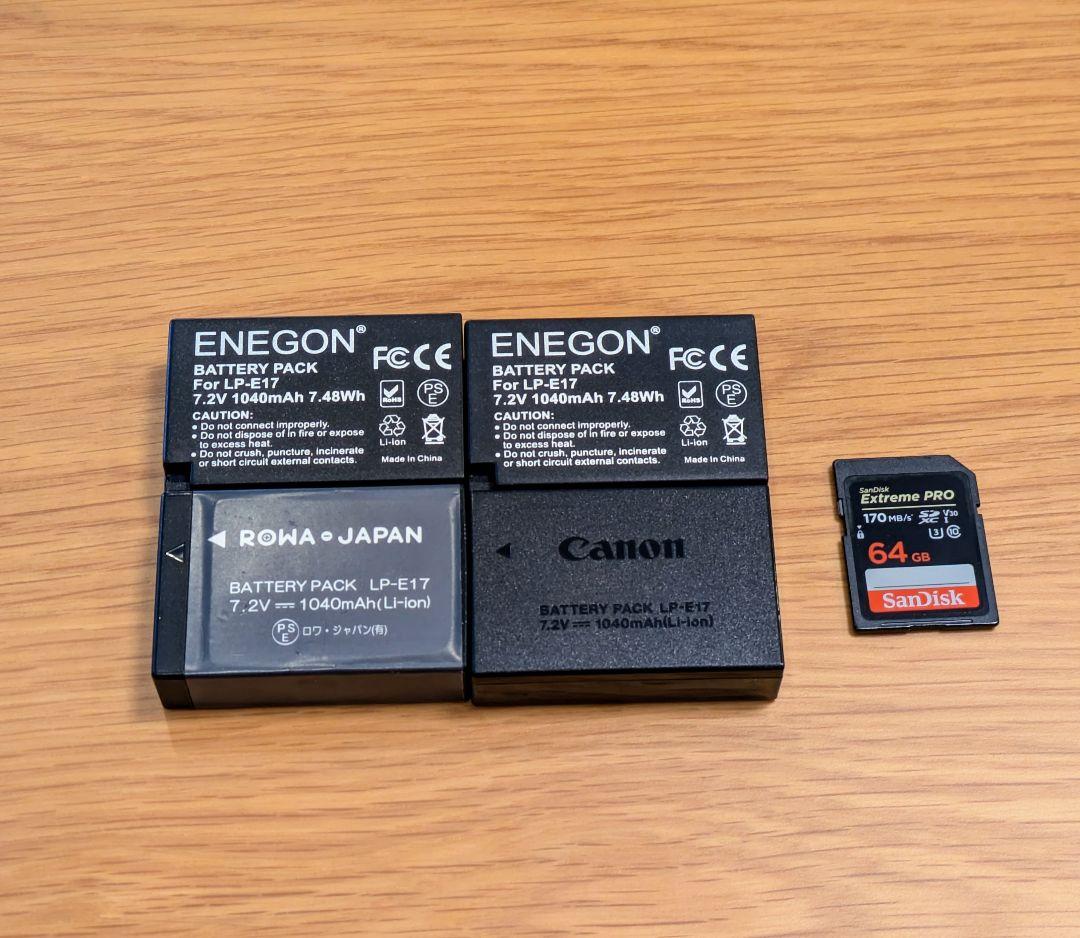 Canon EOS M6 ミラーレスカメラ セット