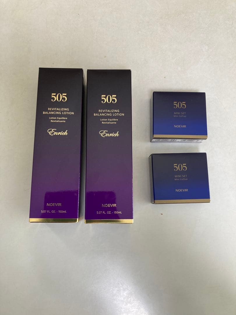 専用様ノエビア505エンリッチローション2本&505ミニサンプル2個