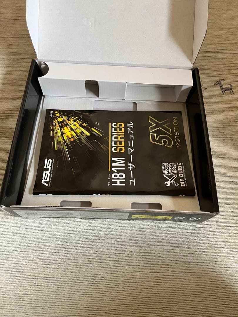 ASUS H81M-E core i5 4460 メモリー4GB×2 セット