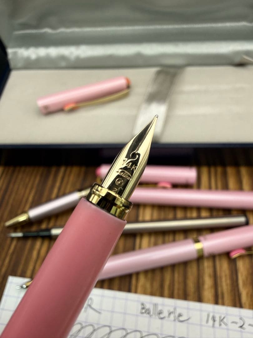 SAILOR 万年筆 Ballerie バレリエ 14K セット レトロ
