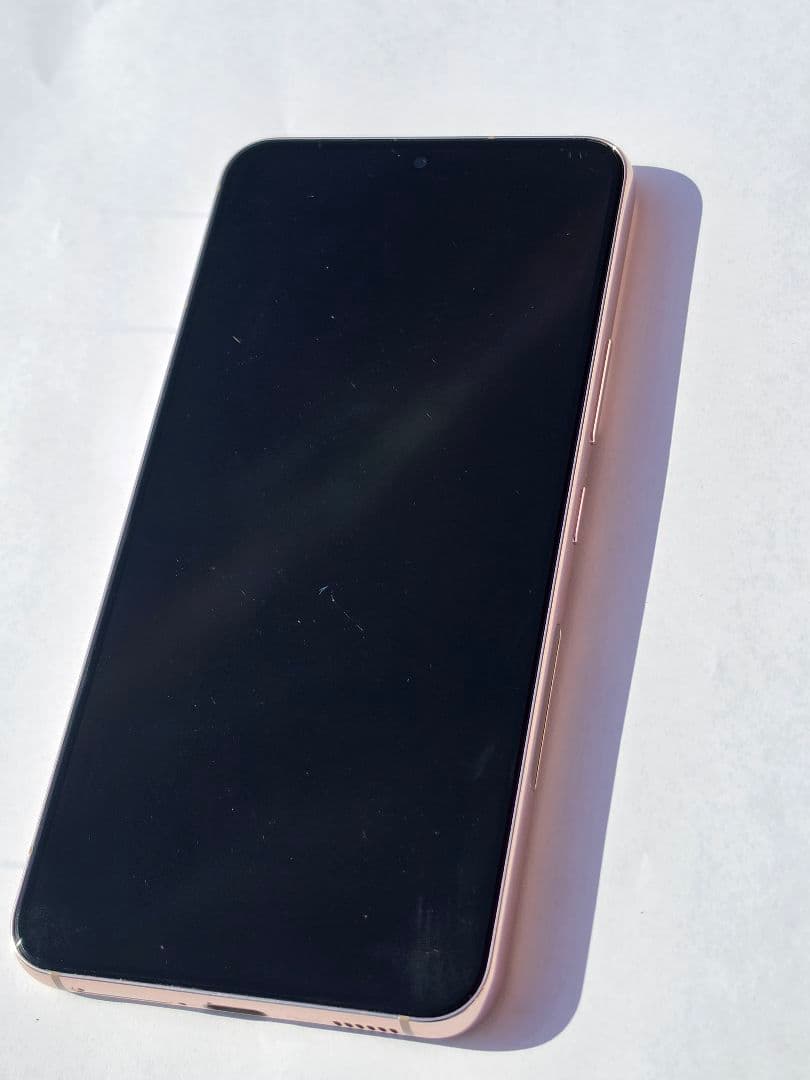 docomo Galaxy S22 ピンクゴールド