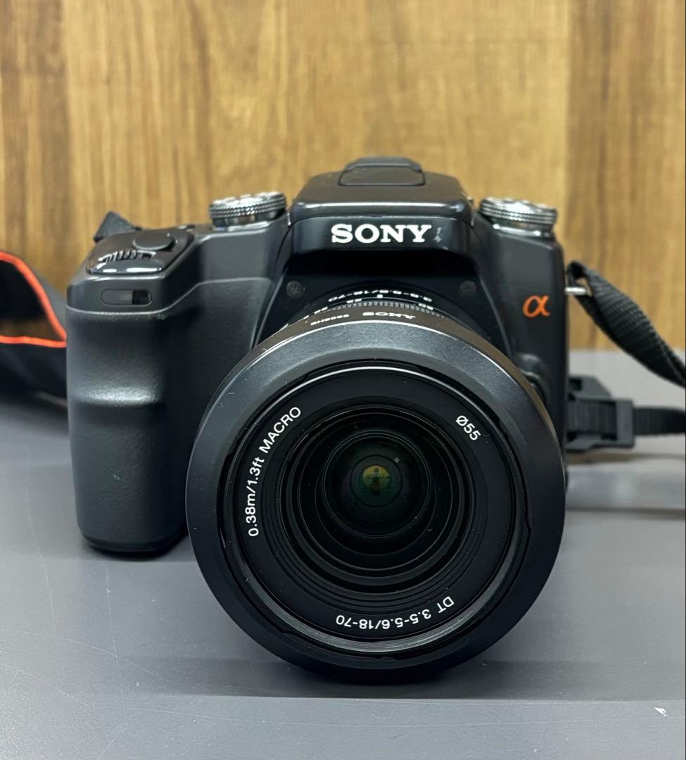 SONY α100 デジタル一眼レフカメラ DT 18-70mm
