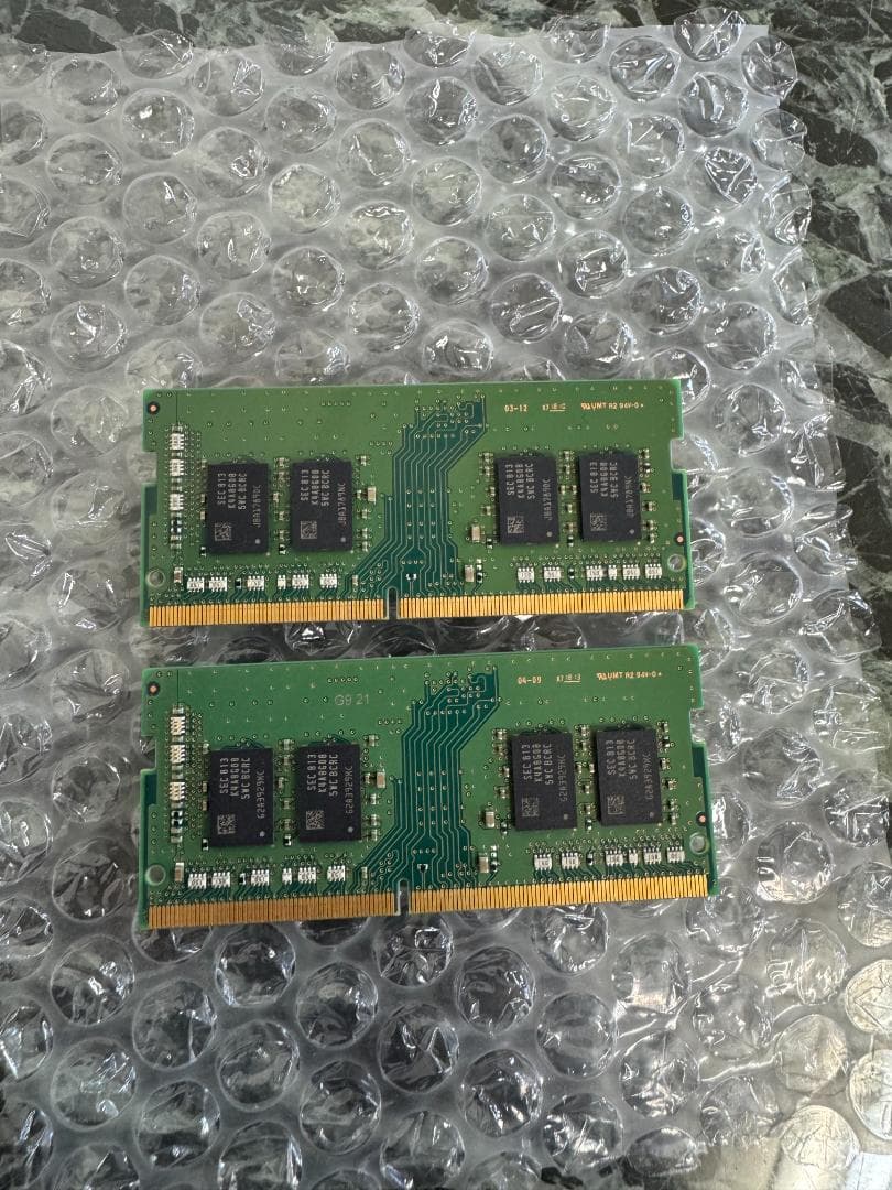 SAMSUNG DDR4 8GB メモリ 2枚セット