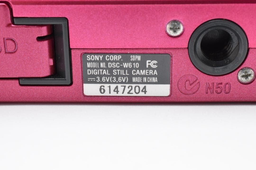 【お値下げ歓迎】SONY Cyber-shot DSC-W610 ピンク