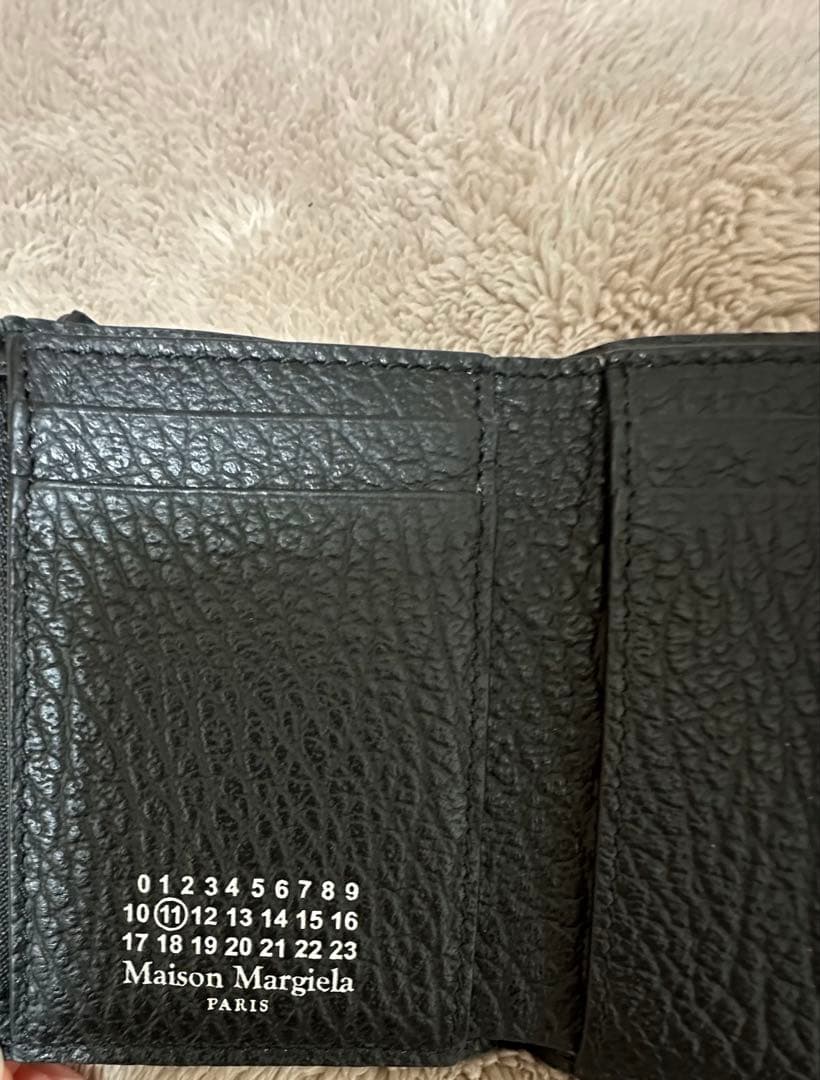 【新品同様】Maison Margielaスリーフォールドウォレット