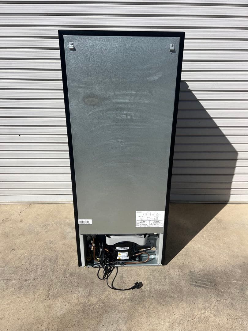 送料込★2021年 142L 2ドア 冷凍冷蔵庫 IRSD-14A-B 黒