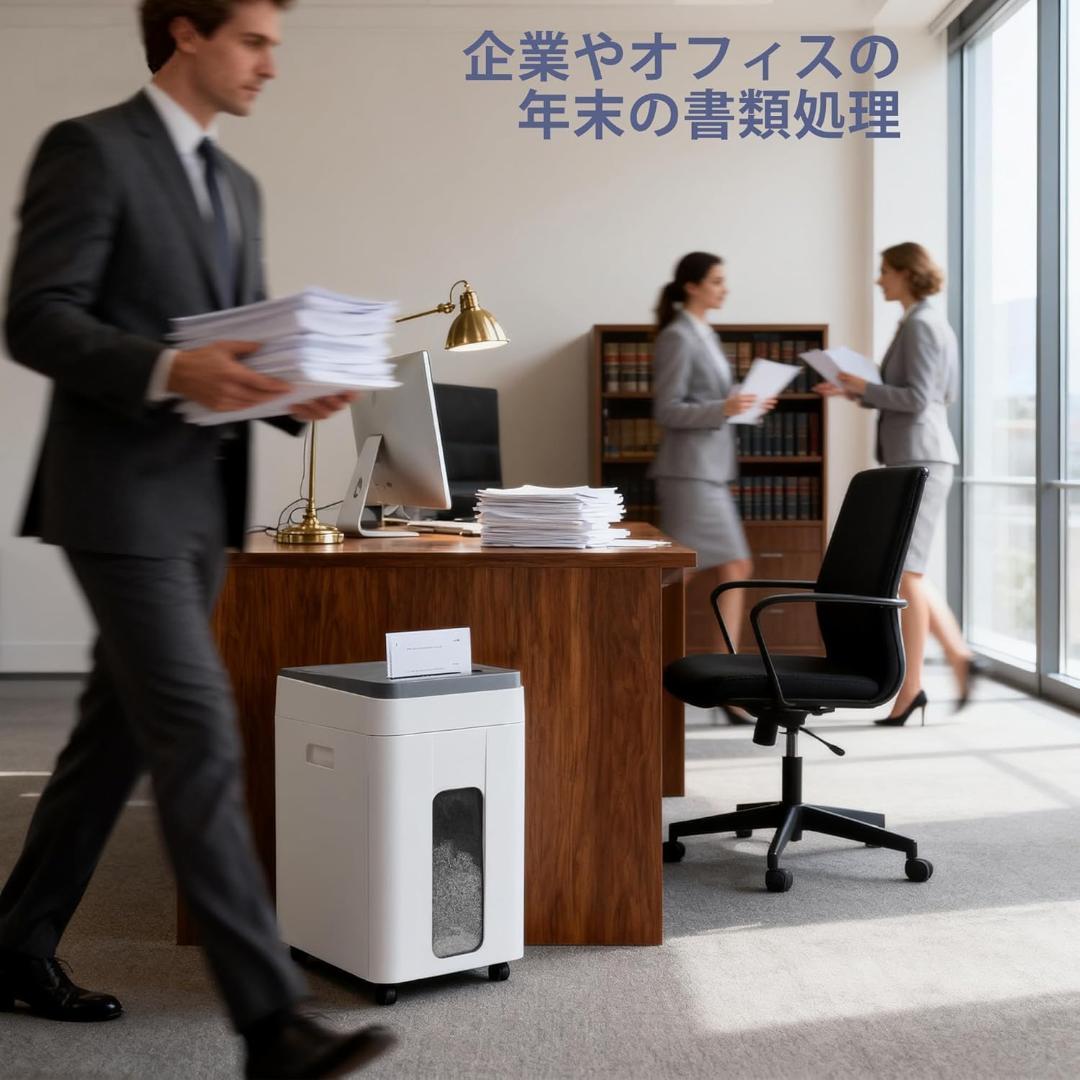 【─ EMIT ─】※新品※オートフィードシュレッダー 電動 400枚対応