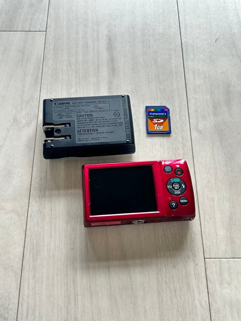 Canon IXY 160 レッド