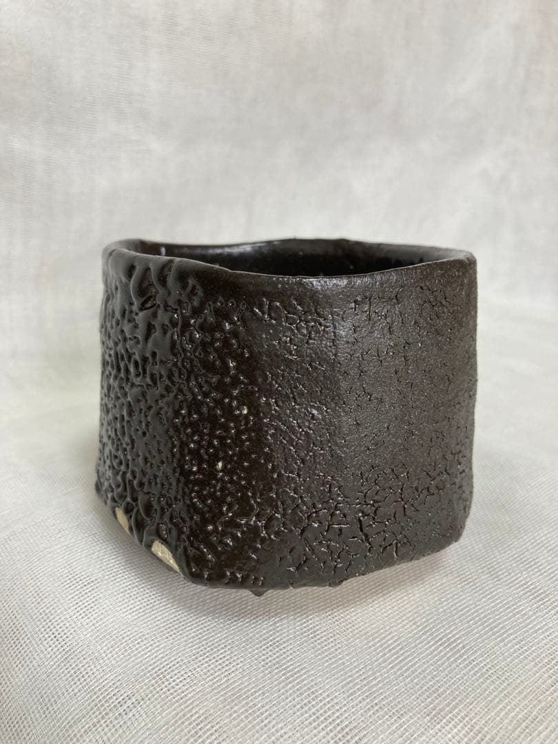 のぶちゃん専用山田正和／引き出し黒茶碗／A81