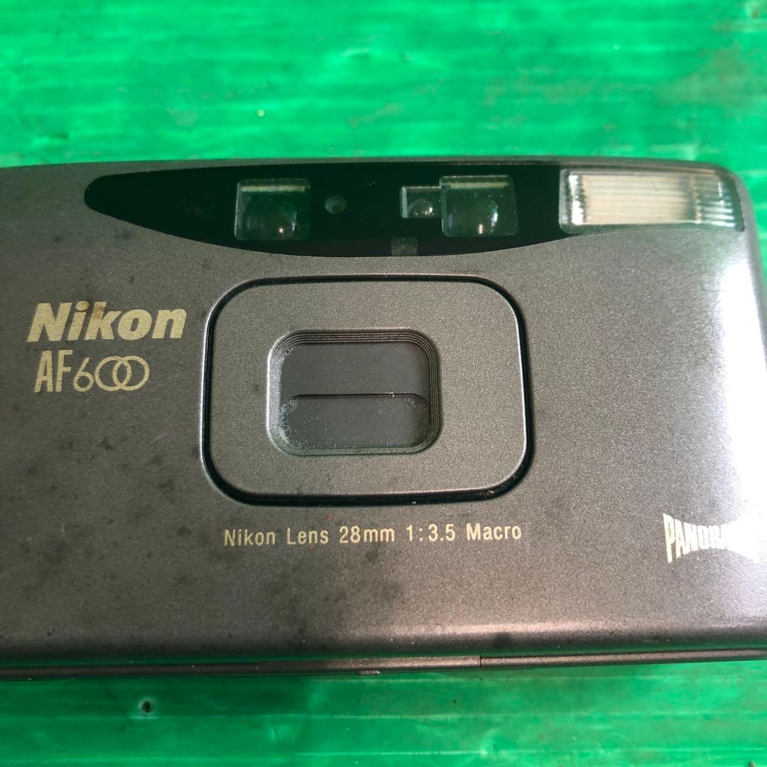 Nikon AF600 コンパクトフィルムカメラ 動作未確認 現状渡し
