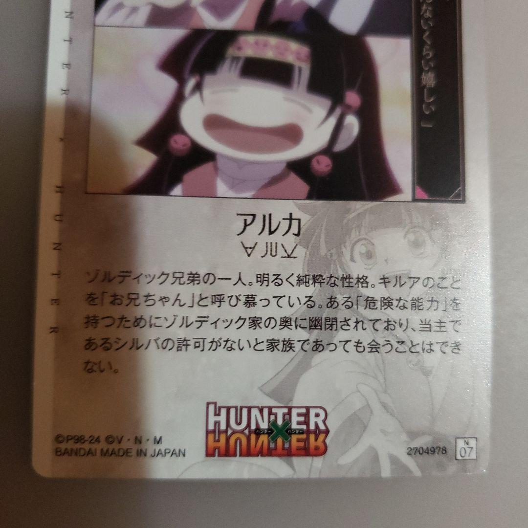ハンターハンター　カード　ZAOZAK HUNTER トレーディングカード