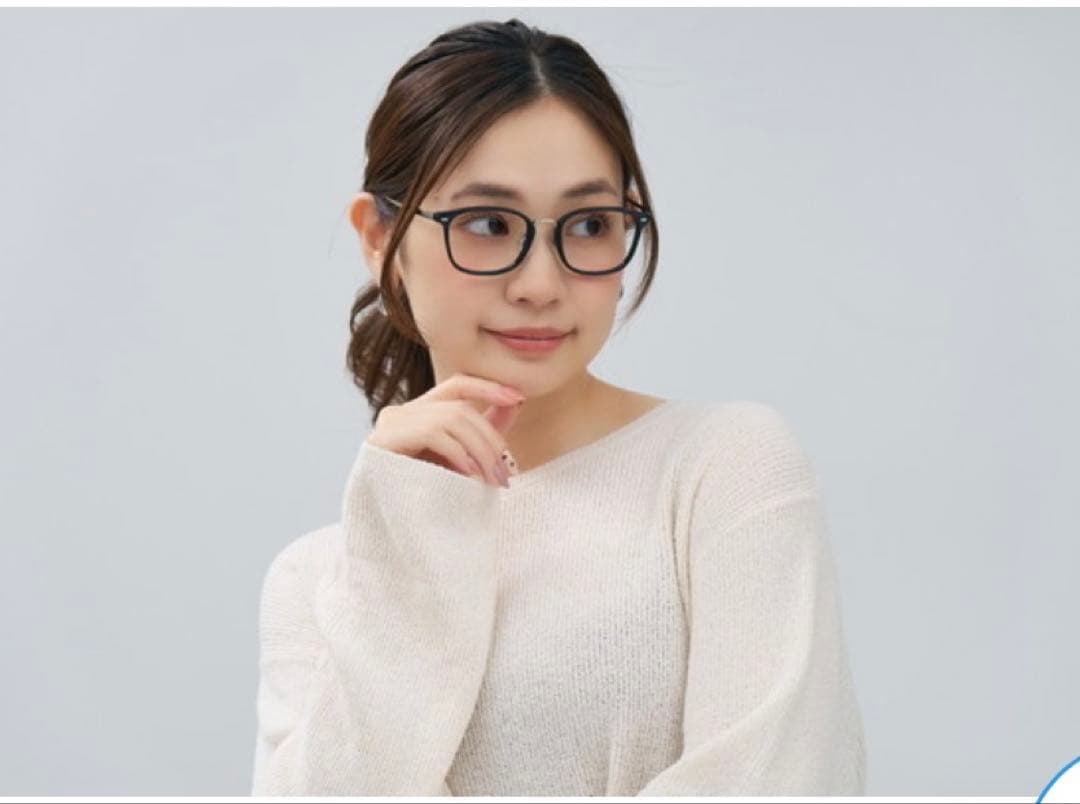 新品　Zoff コンビネーションチタン　ウェリントン
