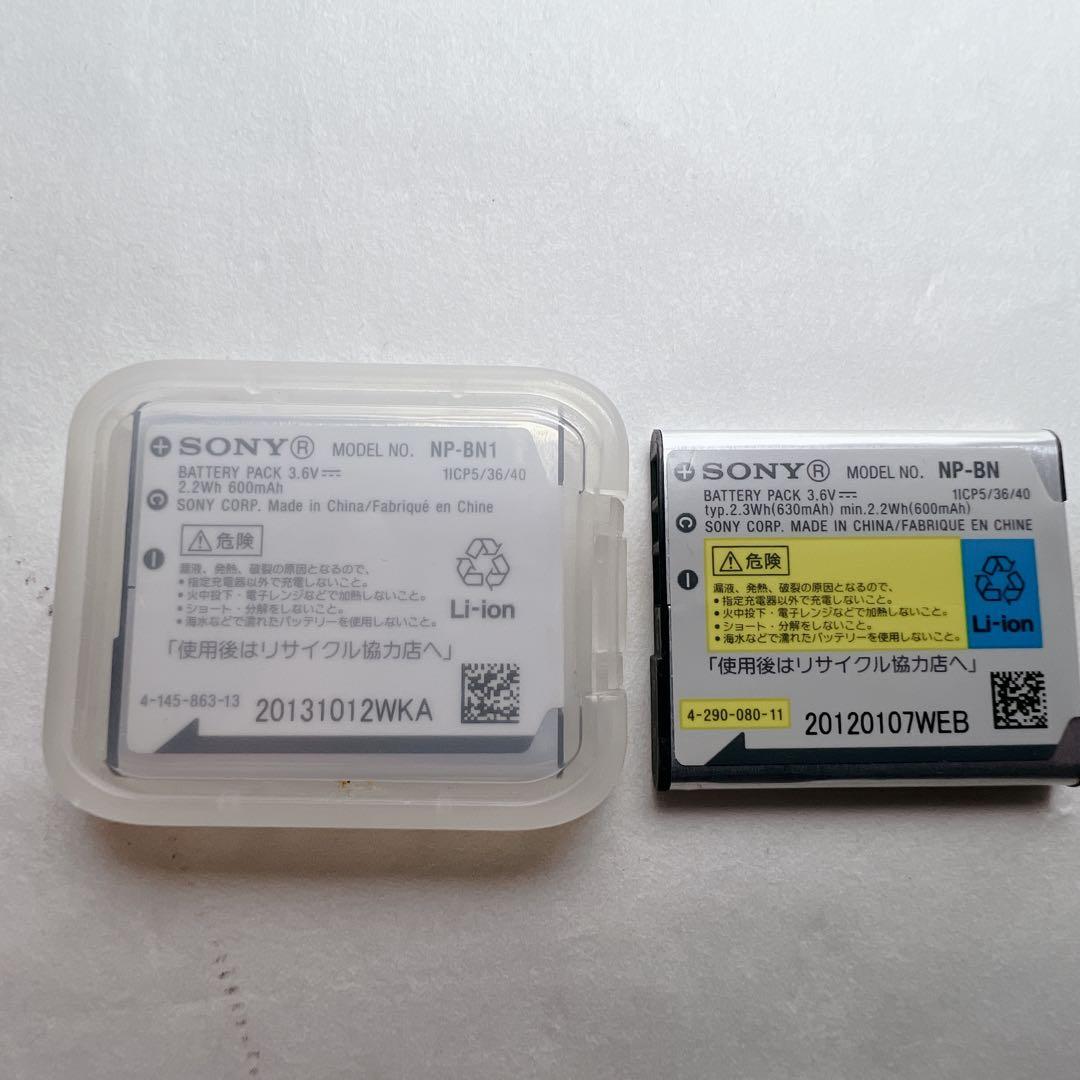 SONY Cyber-shot 16.2メガピクセル　DSC-WX70 電池2個