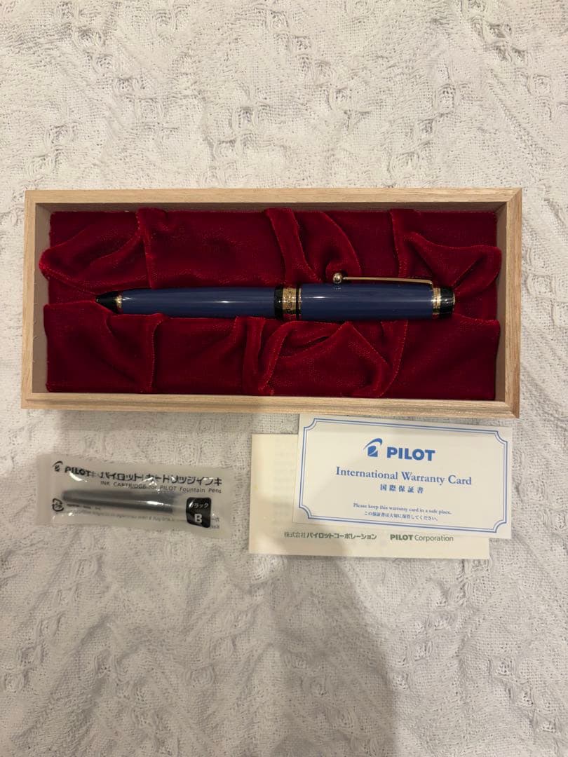 【未使用品】PILOT Custom845 万年筆といろしずくインク
