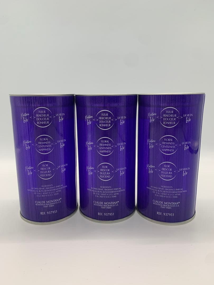 montanaモンタナ ブルー オードトワレ 香水 30ml 3本セット