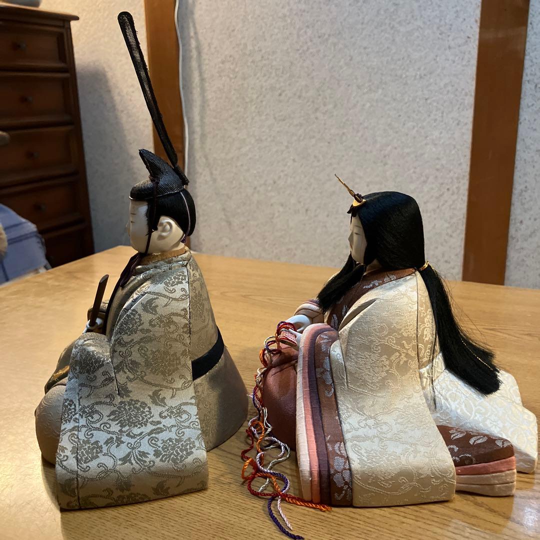 木目込人形 雛人形 京苑　春玉作　木箱付き　中古
