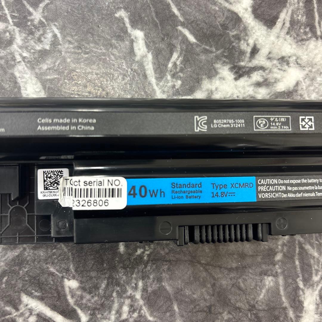 DELL 純正 バッテリー XCMRD 14.8V 40Wh 新品 未使用
