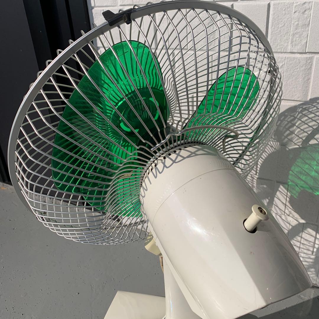 昭和レトロ 扇風機 サンヨー 卓上扇風機 セット