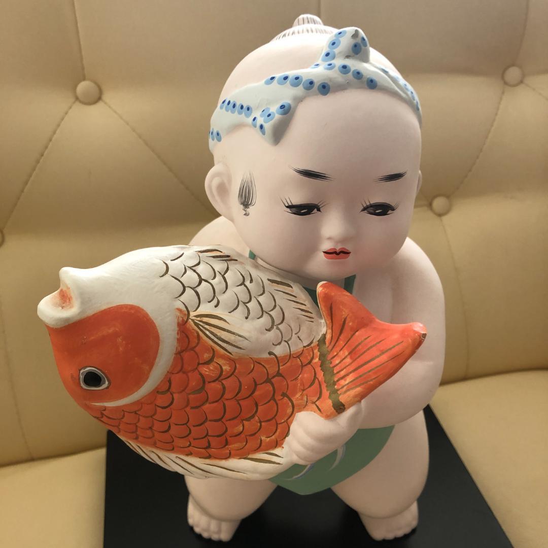 博多人形・五月人形・鯛・男児・中島義雄・大漁だよ