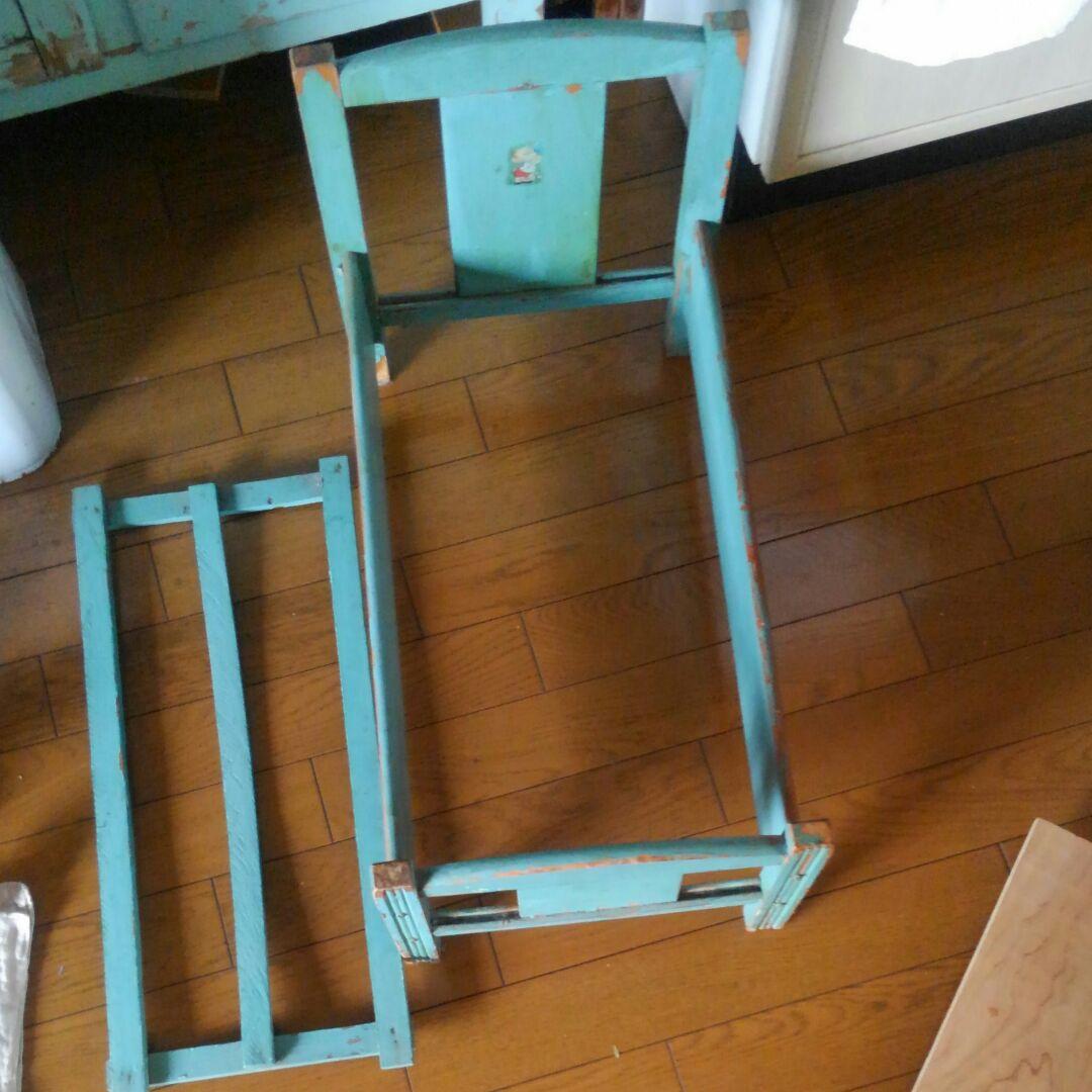 アンティーク　ドール用　ベッド