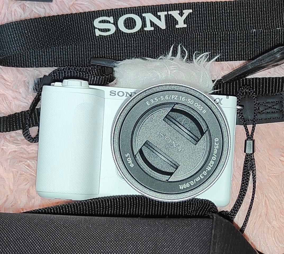 フル SONY VLOGCAM ZV-E10 II ズームレンズキット ホワイト