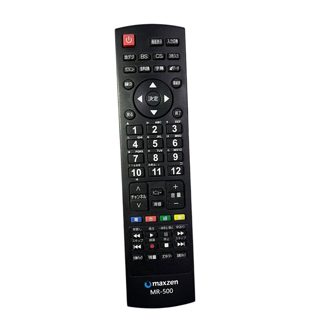 【メ0404-06】maxzen 40インチ液晶テレビ　J40SK03動作確認済