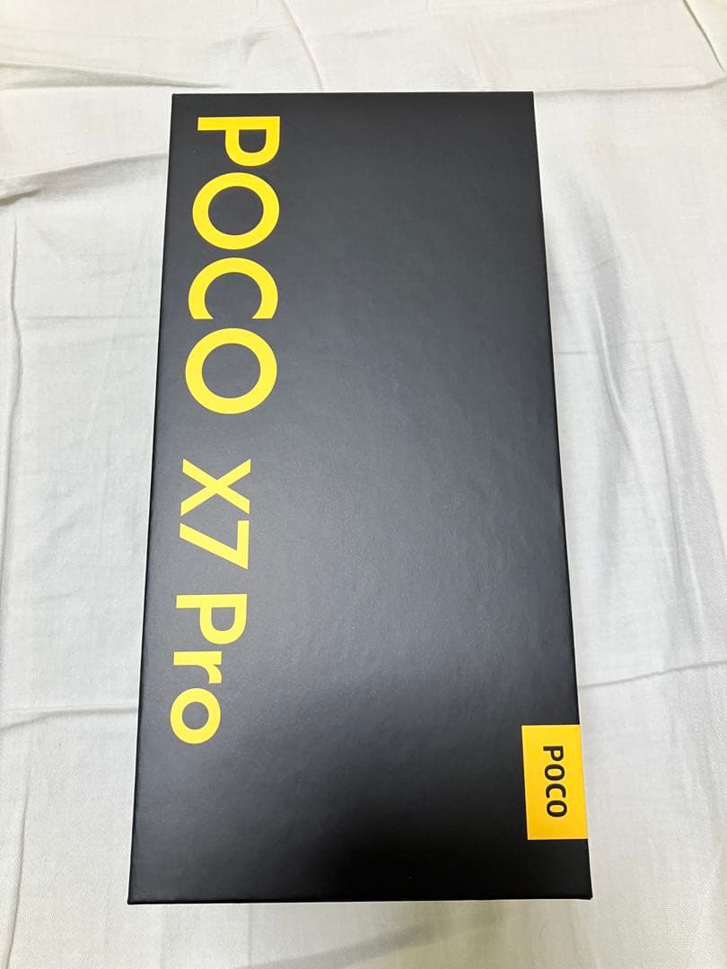 POCO X7 Pro イエロー 8GB＋256GB国内版