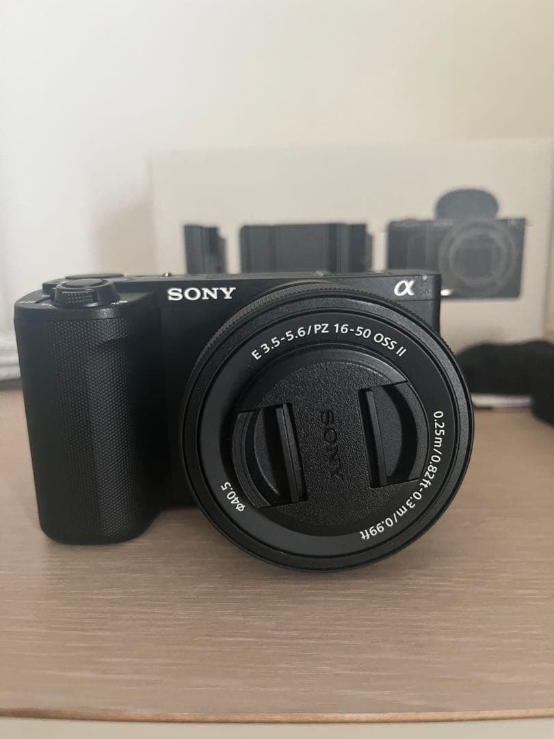 SONY ZV-E10 II vlogcam ダブルズーム　レンズキット