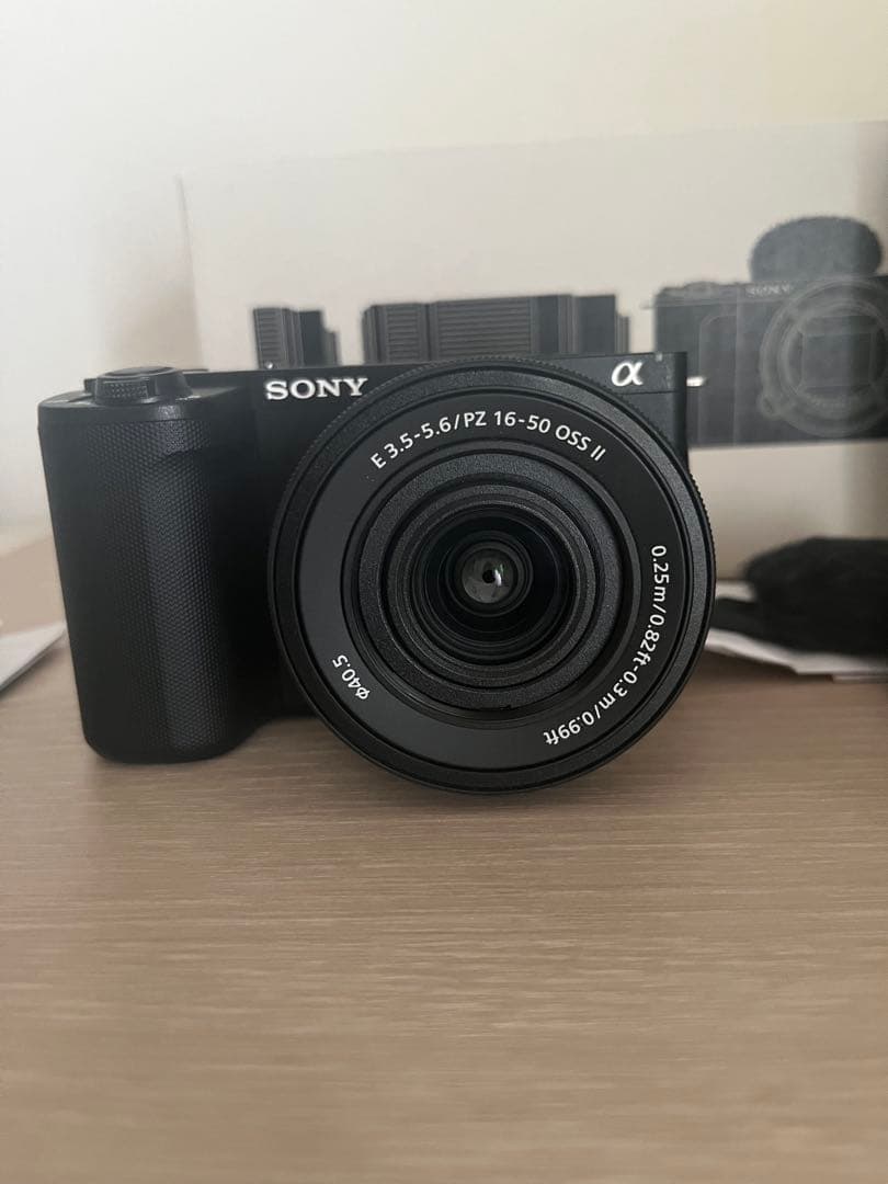 SONY ZV-E10 II vlogcam ダブルズーム　レンズキット