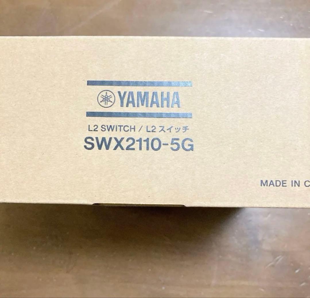 新品✨未使用✨YAMAHA L2 SWITCH SWX2110-5G