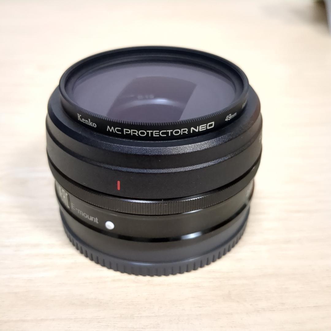 SONY ソニー E 20mm F2.8 SEL20F28 箱、フィルターあり