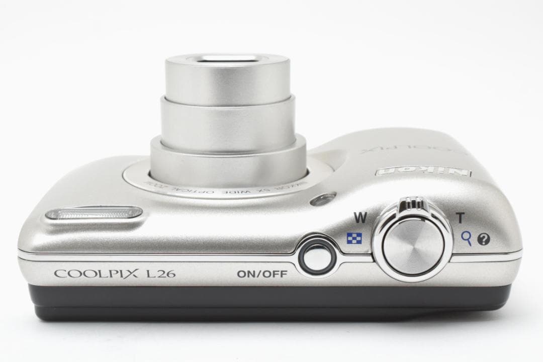 ■ 美品 ■ ニコン　Nikon COOLPIX L26 シルバー 動作OK