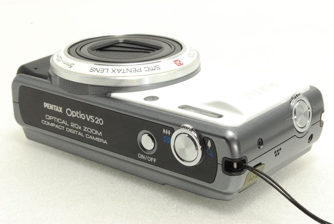 PENTAX Optio VS20 ❤️スマホ転送 ホワイト コンデジ カメラ