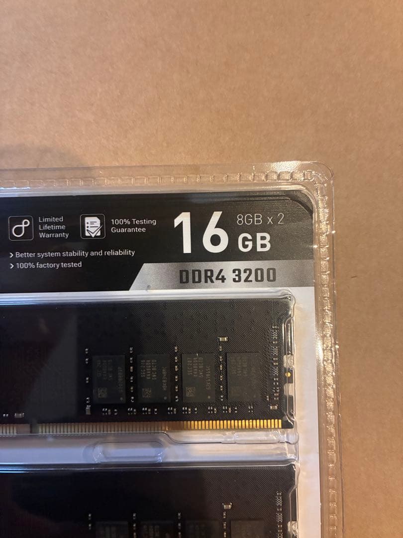 新品未開封　シリコンパワー メモリ DDR4-3200 16GB