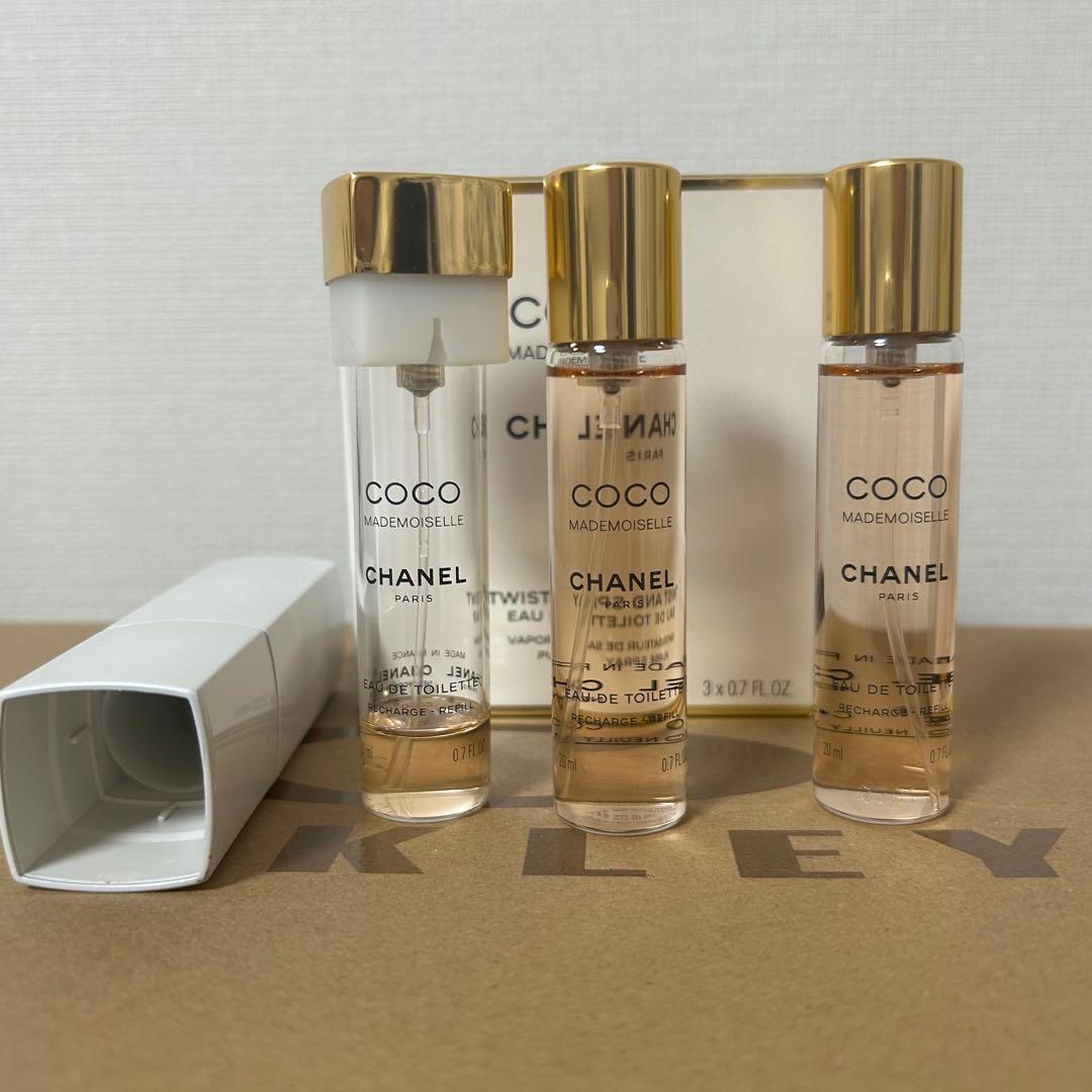 CHANEL ココマドモアゼル 香水 ツィスト＆スプレイ　持ち歩き用