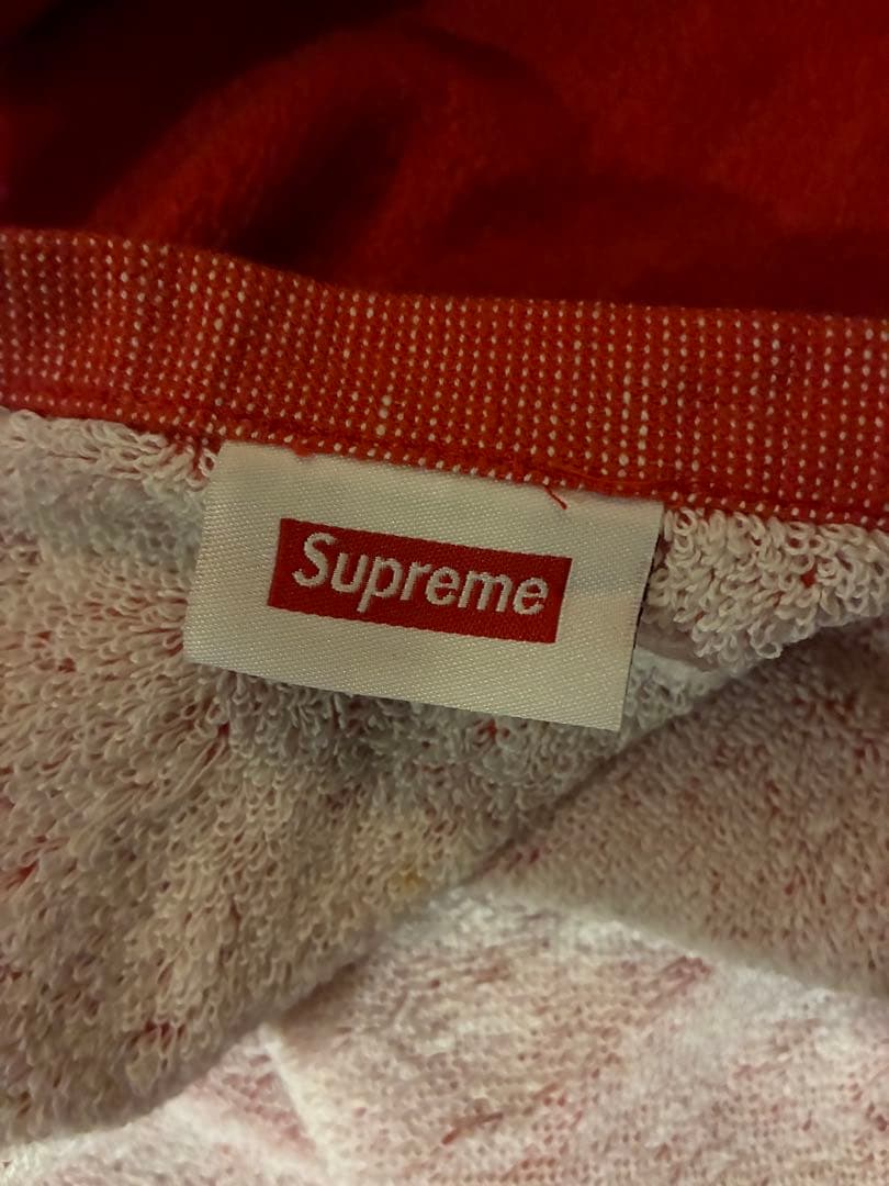 Supreme ビーチタオル レッド