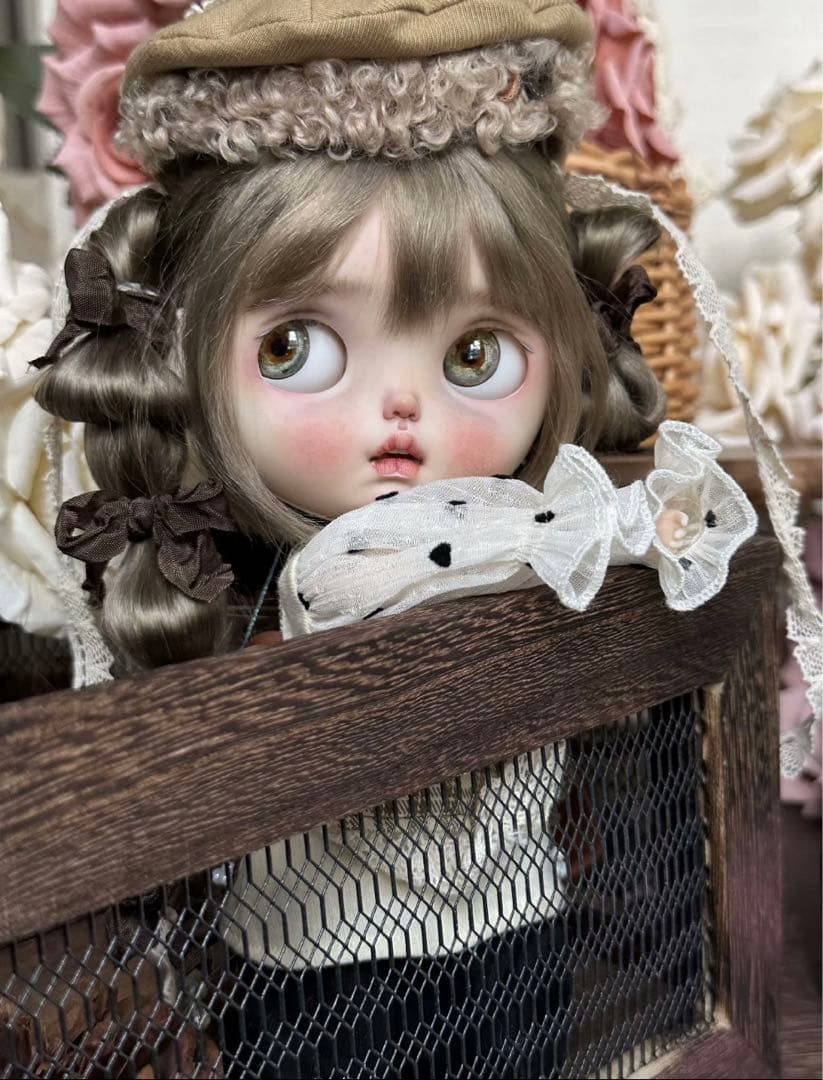 カスタムブライス 海外作家様 幼い かわいい 小さなお目目 カカオ フルセット
