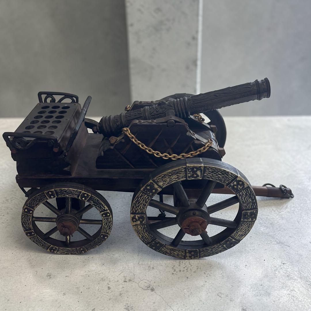 XV I I I（18世紀）大砲 アンティーク 乗り物 戦車 ミリタリー