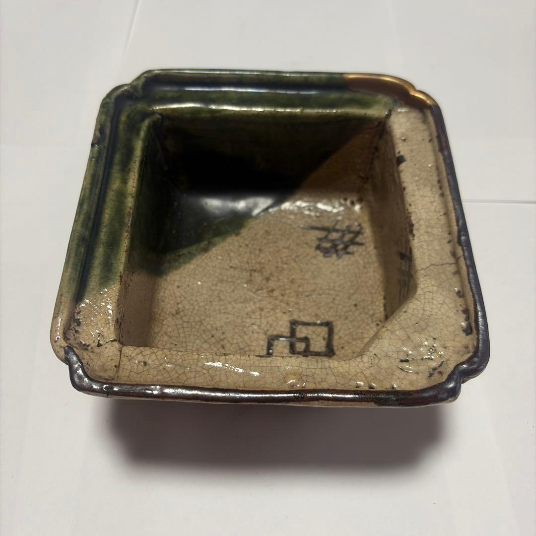 蓋鉢・角鉢 等茶道具4点セット（昭和6年新聞・共箱付）