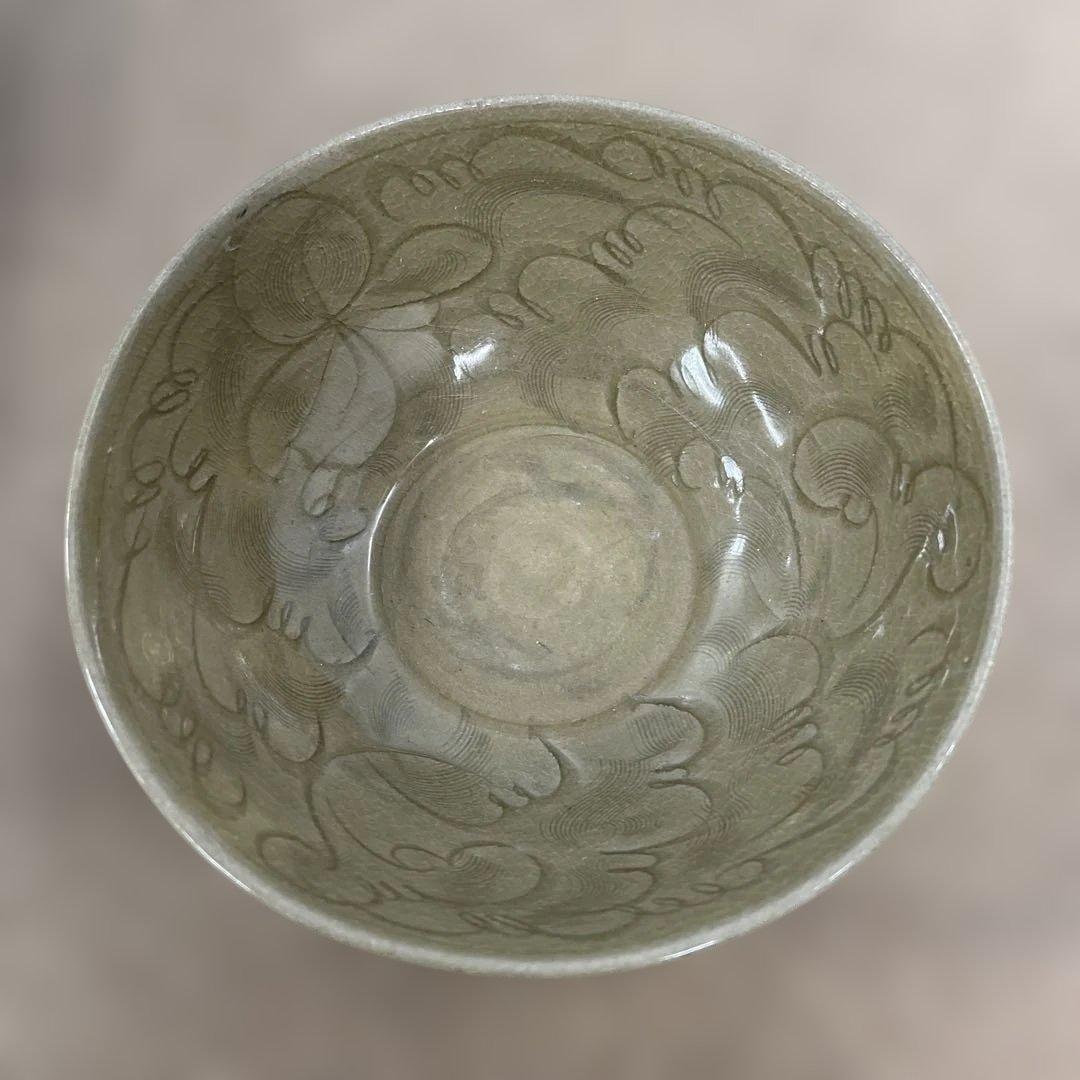 ハ*シ様 宋青磁陰刻茶盌