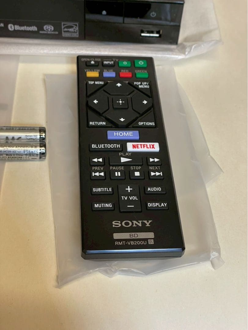 SONY ブルーレイ/DVDプレーヤー BDP-S6700 4Kアップコンバート