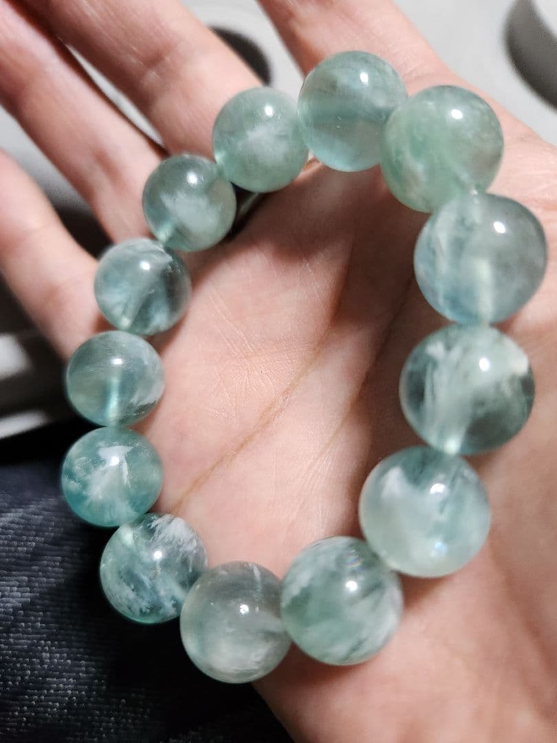 天然石ブレスレット　キレイかわいい♡最終お値下げです♡