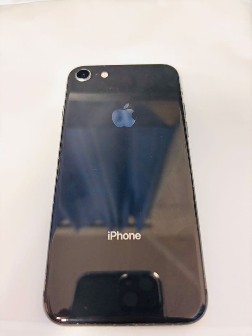 【再出品➕値下げ】iPhone8/64GB/ブラック/SIMフリー画面割れなし