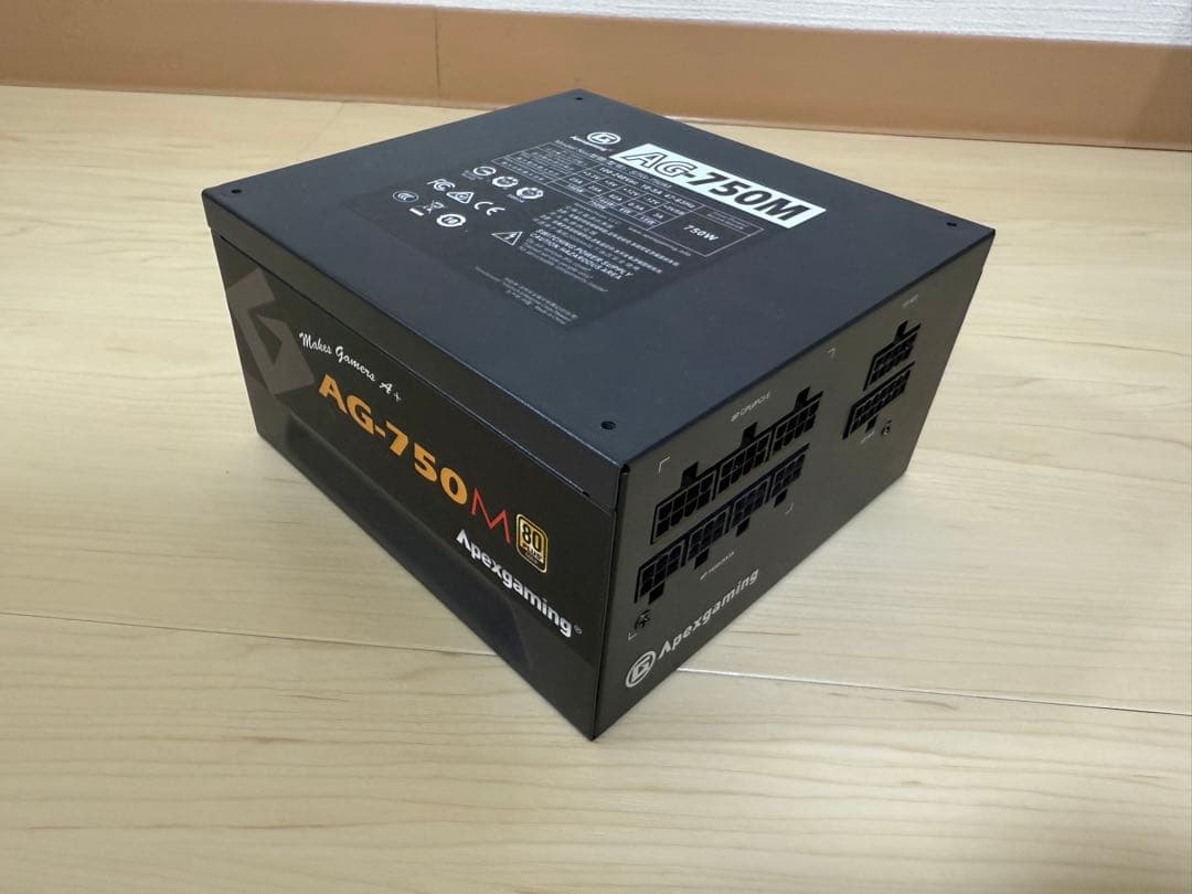 Apexgaming AG-750M 750W 電源ユニット