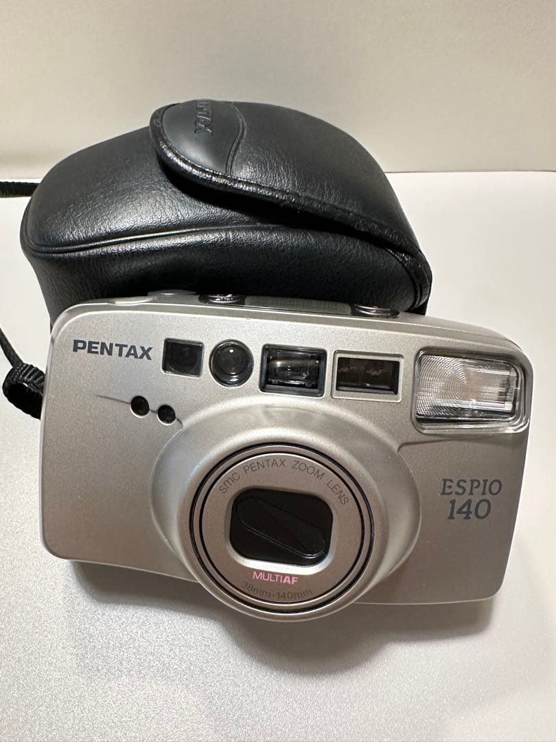 PENTAX ESPIO 140 フィルムカメラ 動作確認済み 新品電池付き